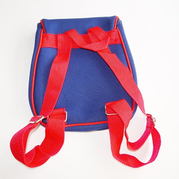 Doraemon Japanese Cat Robot Navy Neoprene Mini BackPack - Picture 2 of 6